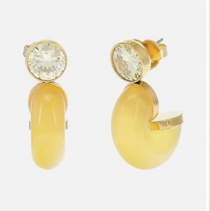 Kate Spade Seeing Stripes Stud Hoops